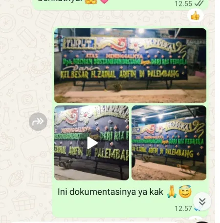 Pengiriman Papan Bunga Duka Tangkisan Tawangsari